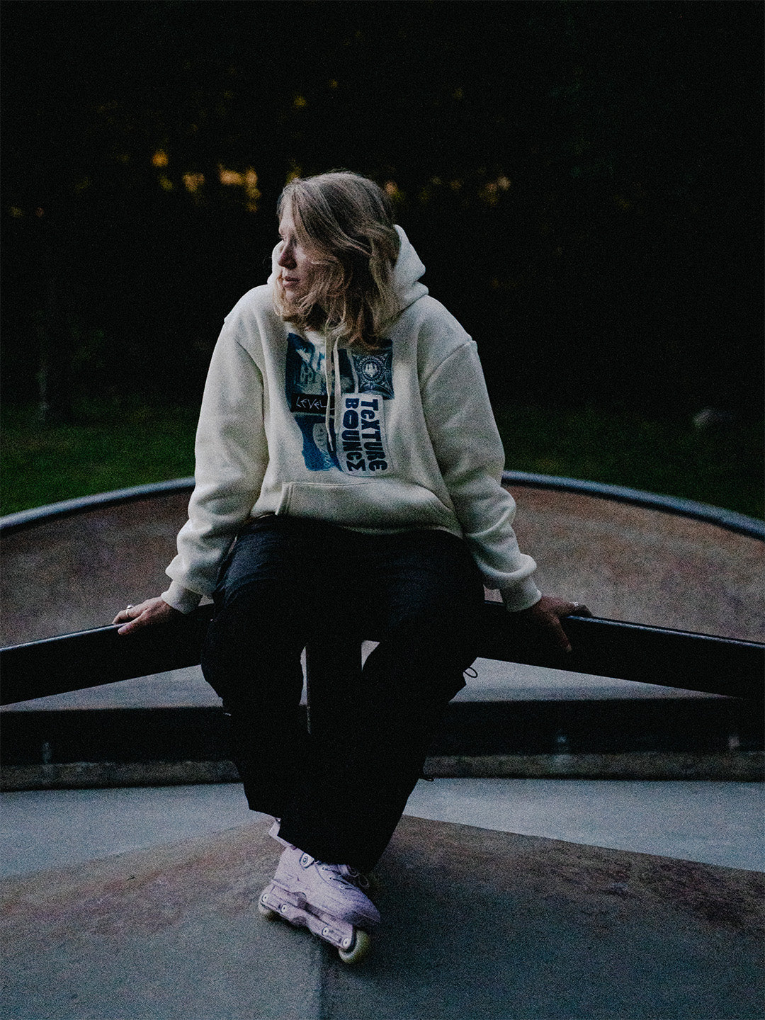 Texture Bounce Hoodie