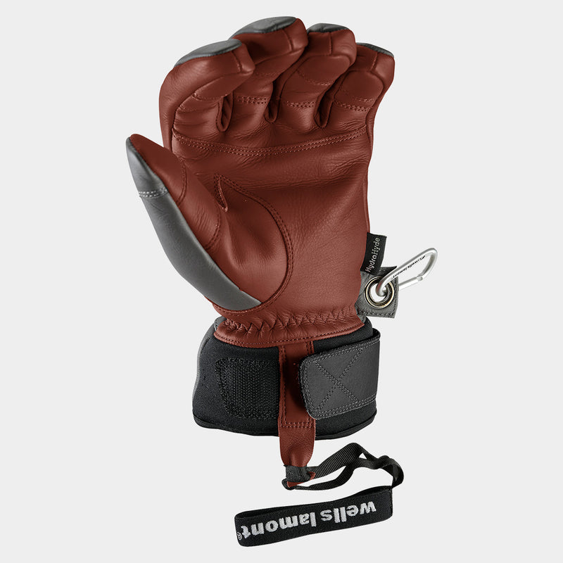 Wells Lamont® Ajax Gloves - Brandy Brown/Grey