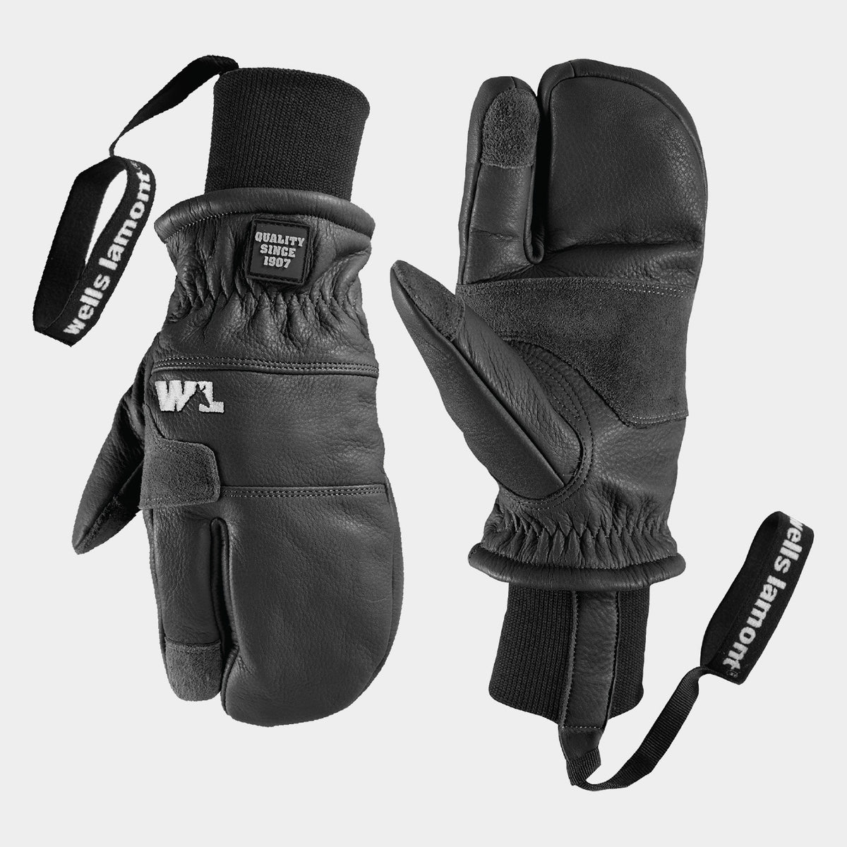 Wells Lamont® Working Crew Lobster Mittens – Black
