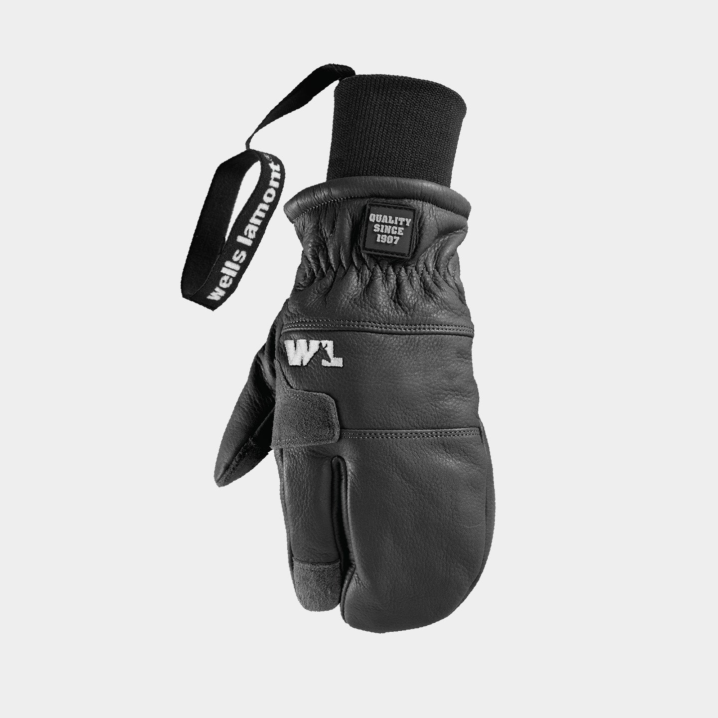 Wells Lamont® Working Crew Lobster Mittens – Black – Level 1