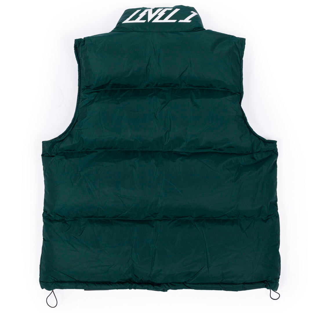 Emerald green puffer clearance vest