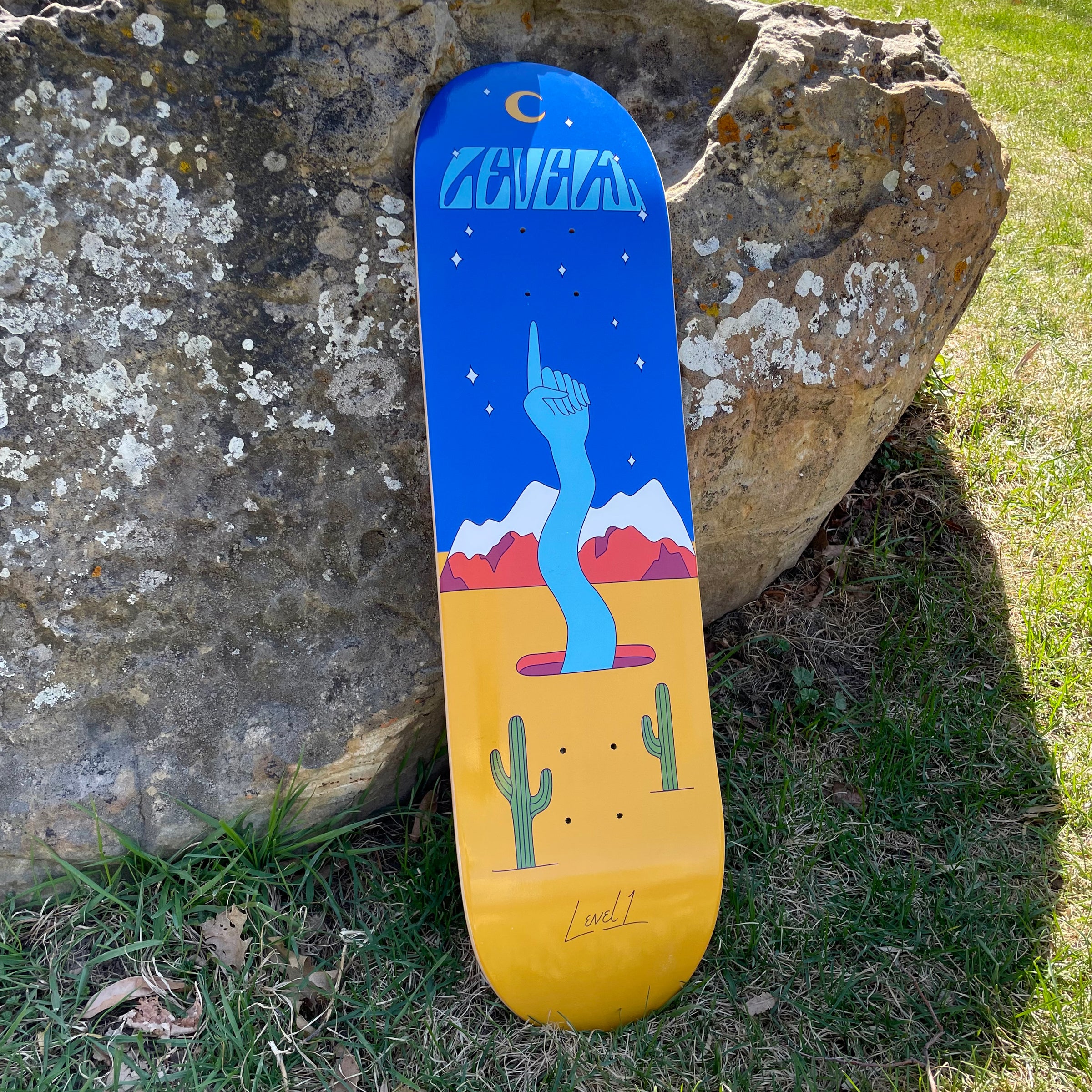 Trippy Desert Skate Deck